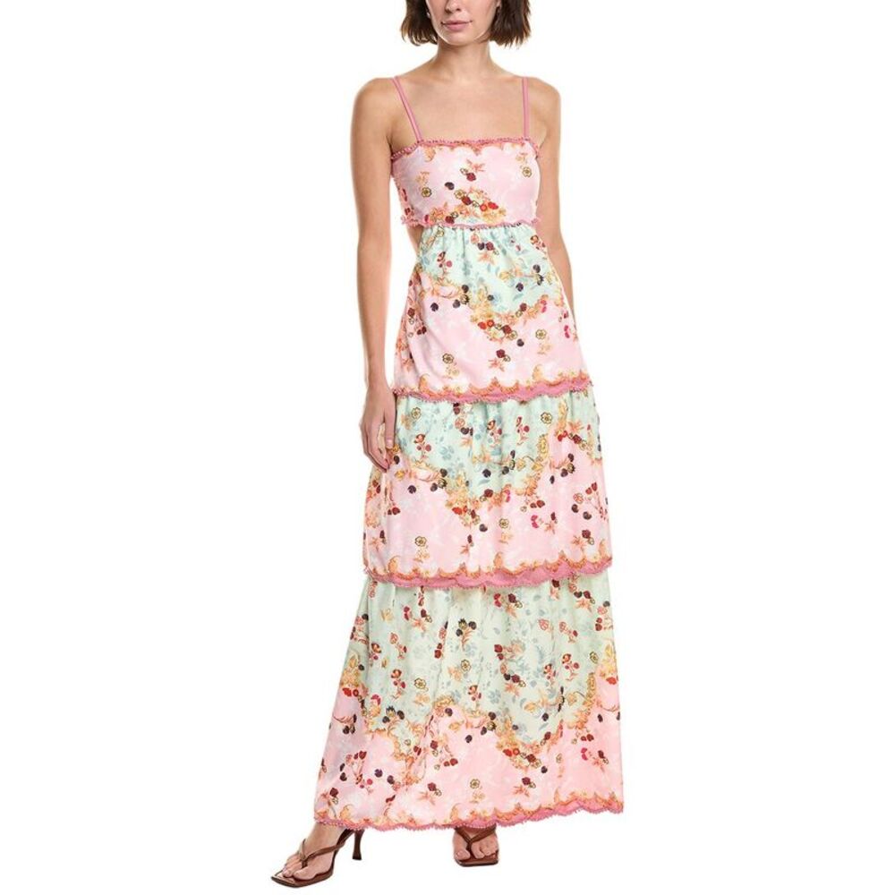 Abbey Womens  Maxi Dress, Pink